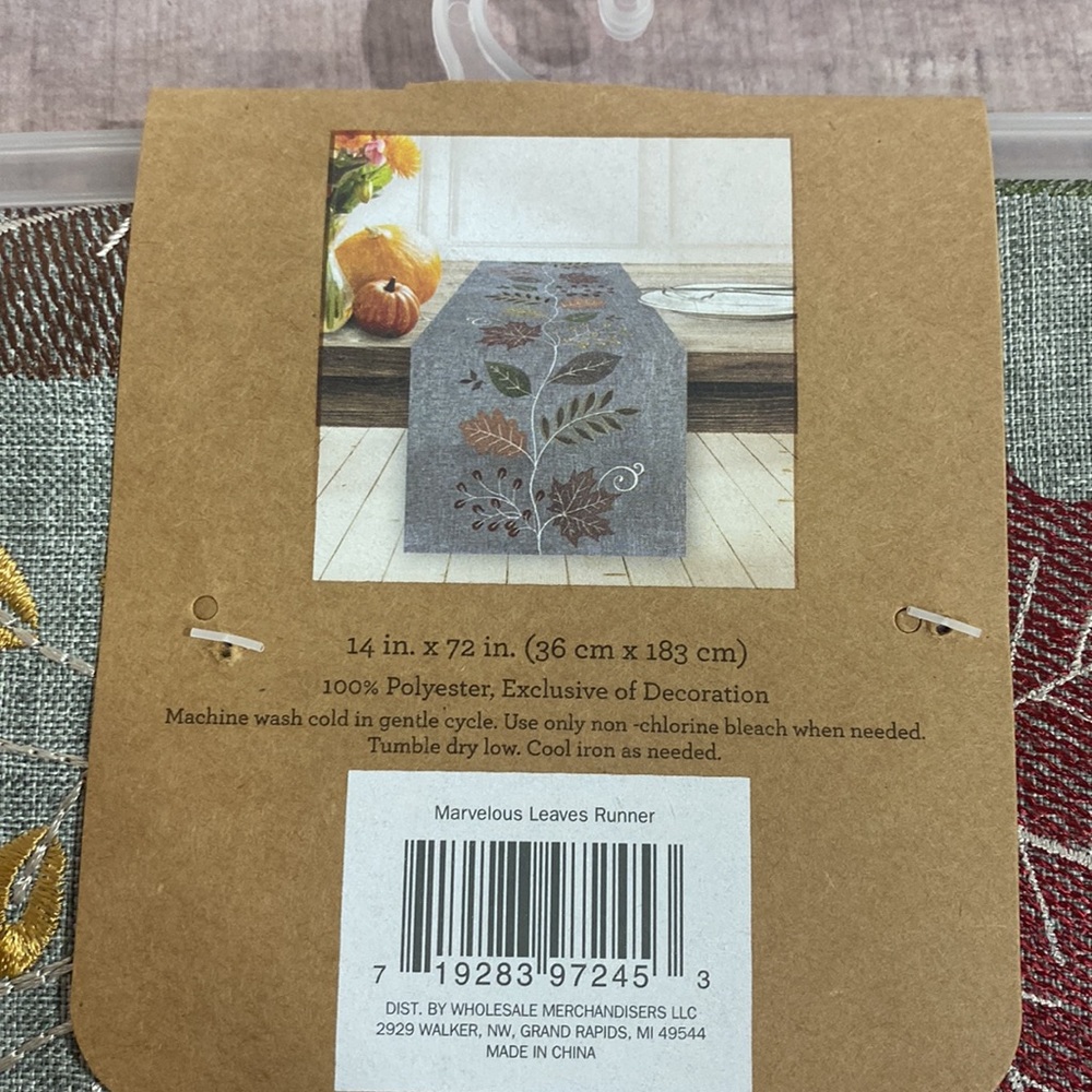 Fall Table Runner - Picture 4 of 5